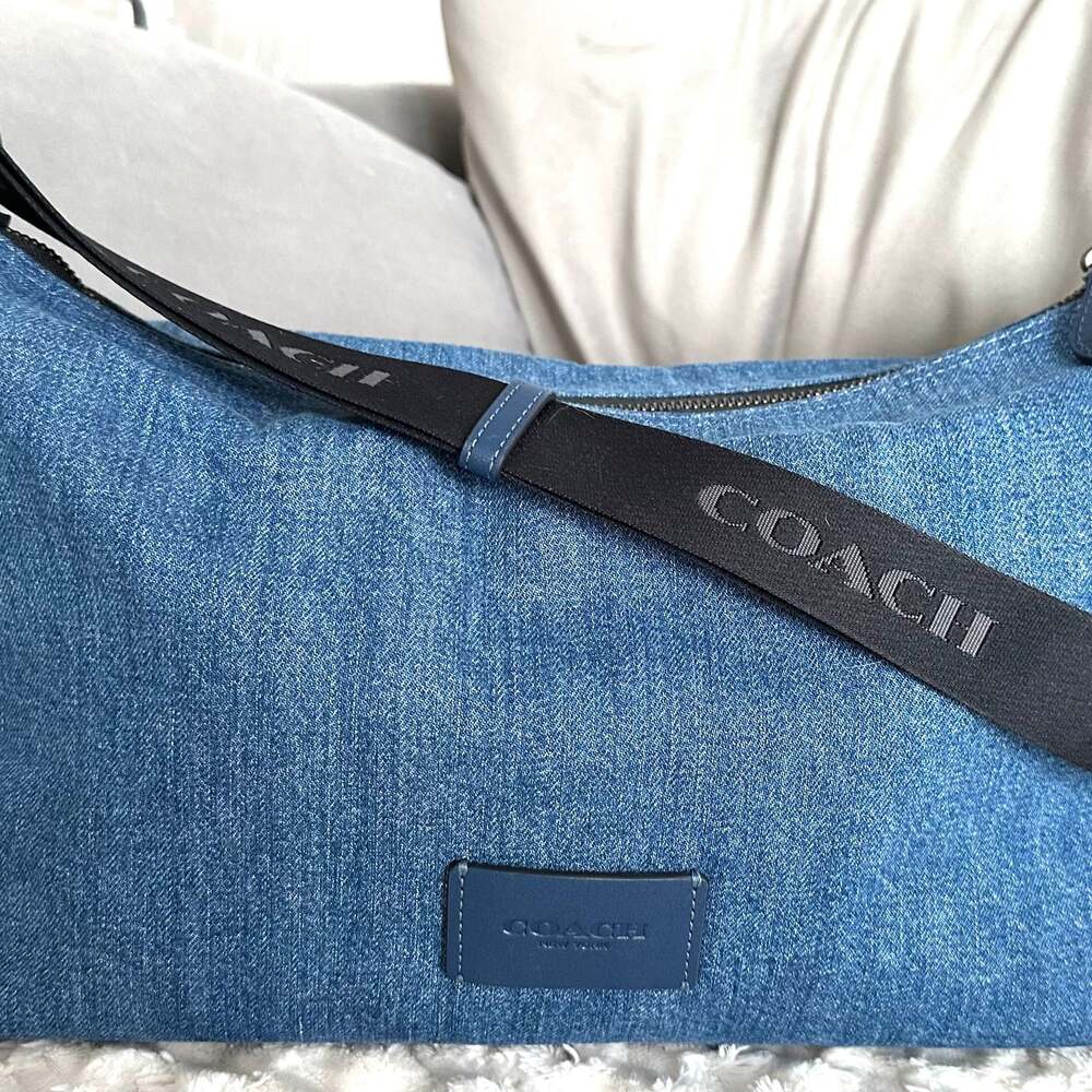 Coach Finn Crossbody Bag in Denim Deep Blue CBI75